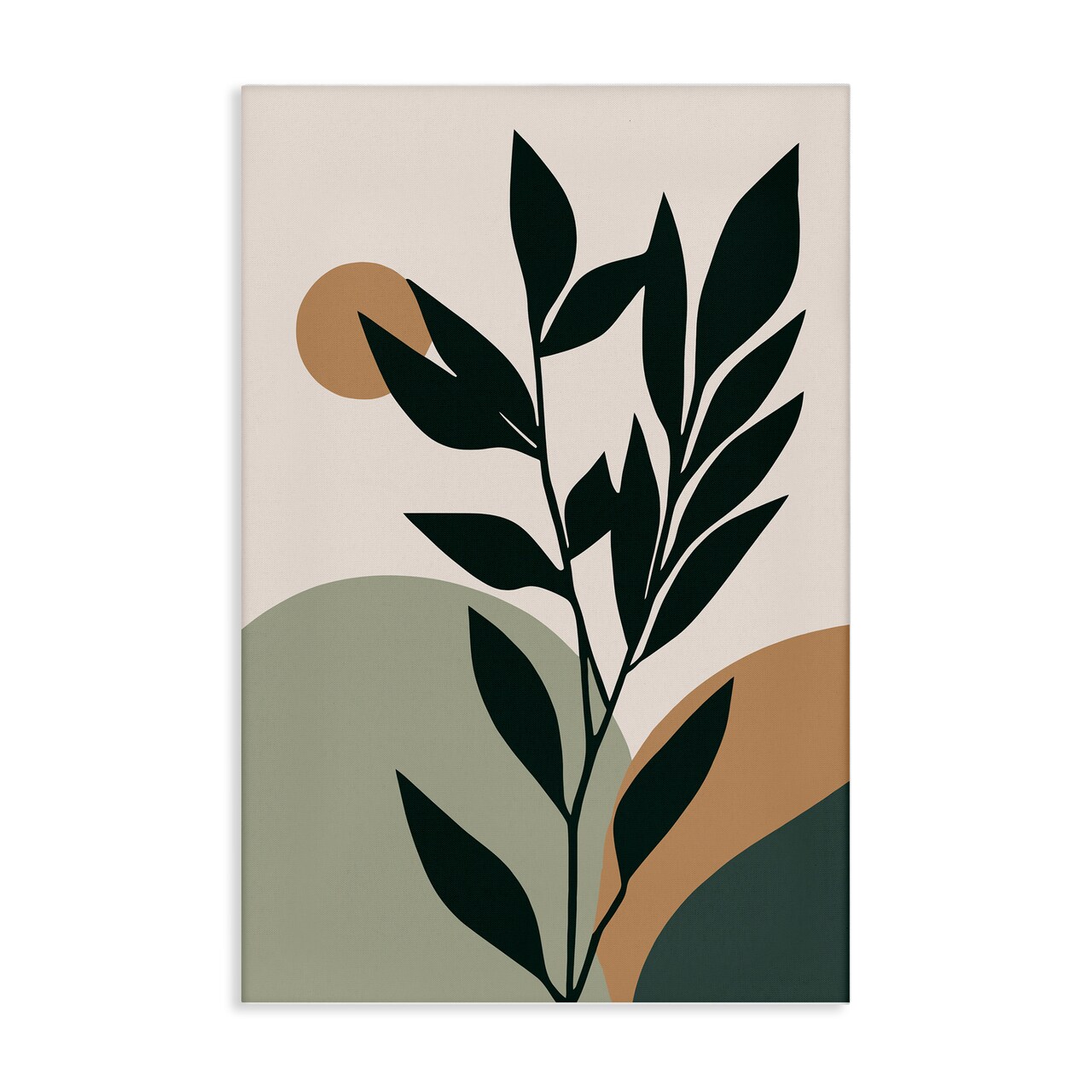 Stupell Industries Earthy Tropical Botanicals Canvas Wall Art Design by LSR Design Studio